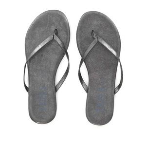 TKEES Grey Glitter Flip Flop